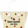 Kate Spade New York Tote Handbags | Kate Spade Women'S Ella Small Ladybug Tote Bag, Natural