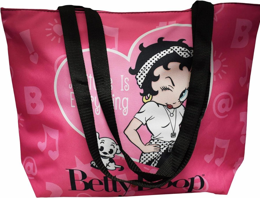 Midsouth Products Tote Handbags | Betty Boop Large Tote Bag - Attitude Is Everything