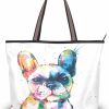 HMZXZ Tote Handbags | Watercolor Magic Gnomes Stars Handbags And Purse For Women Tote Bag Large Capacity Top Handle Shopper Shoulder Bag