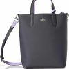 Lacoste Tote Handbags | Lacoste Anna Vertical Shopping Tote Bag