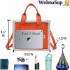 WolmaSup Tote Handbags | The Tote Bag For Women Mini Trendy Leather Tote Bag Dupes Personalized Top Handle Crossbody Handbags For Work Travel