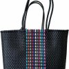 Dallas Hill Tote Handbags | Dallas Hill Designs Handwoven Super Tote Bag For Women | Recycled Plastic Shoulder Purse | Summer Beach, And Travel Handbag