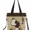 CHALA Tote Handbags | Chala Work Tote Women Shoulder Purse With Detachable Crossbody Strap