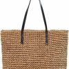 Ayliss Tote Handbags | Ayliss Women Straw Woven Tote Large Beach Handmade Weaving Shoulder Bag Purse Straw Handbag