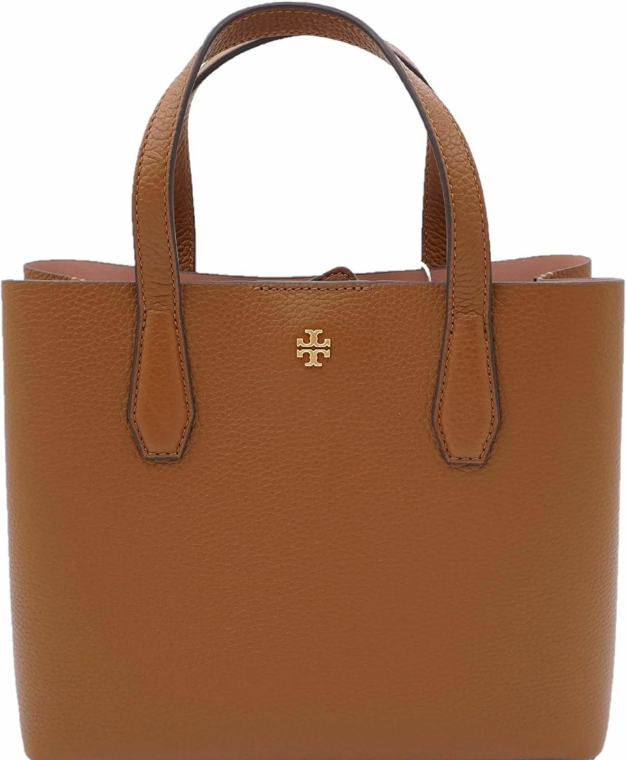 Tory Burch Tote Handbags | Tory Burch 85985 Cortado And Pink Moon Interior With Gold Toned Hardware Blake Small Tote