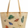 Vera Bradley Tote Handbags | Women'S Straw Bucket Tote Bag