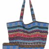 OPQRSTU Tote Handbags | Opqrstu Women Hippie Tote Hand Bag Large Capacity Bohemian Bag Portable Tourist Shoulder Bags