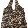 Heesch Tote Handbags | Heesch Leopard Tote Bag Cheetah Print Hobo Bag Large Shoulder Bag Tote Handbag Women'S Cloth Shopping Bag Fabric Tote Purse