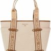 Michael Kors Tote Handbags | Michael Michael Kors Women'S Canvas Leather Maeve Large Tote Handbag Acorn