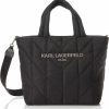 Karl Lagerfeld Paris Tote Handbags | Karl Lagerfeld Paris Voyage Tote, Blk/Gunmetal