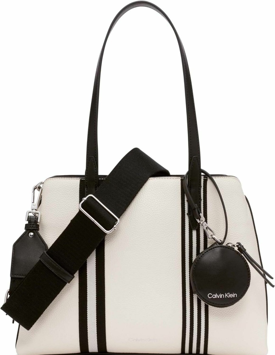 Calvin Klein Tote Handbags | Calvin Klein Millie 2 In 1 Triple Compartment Tote