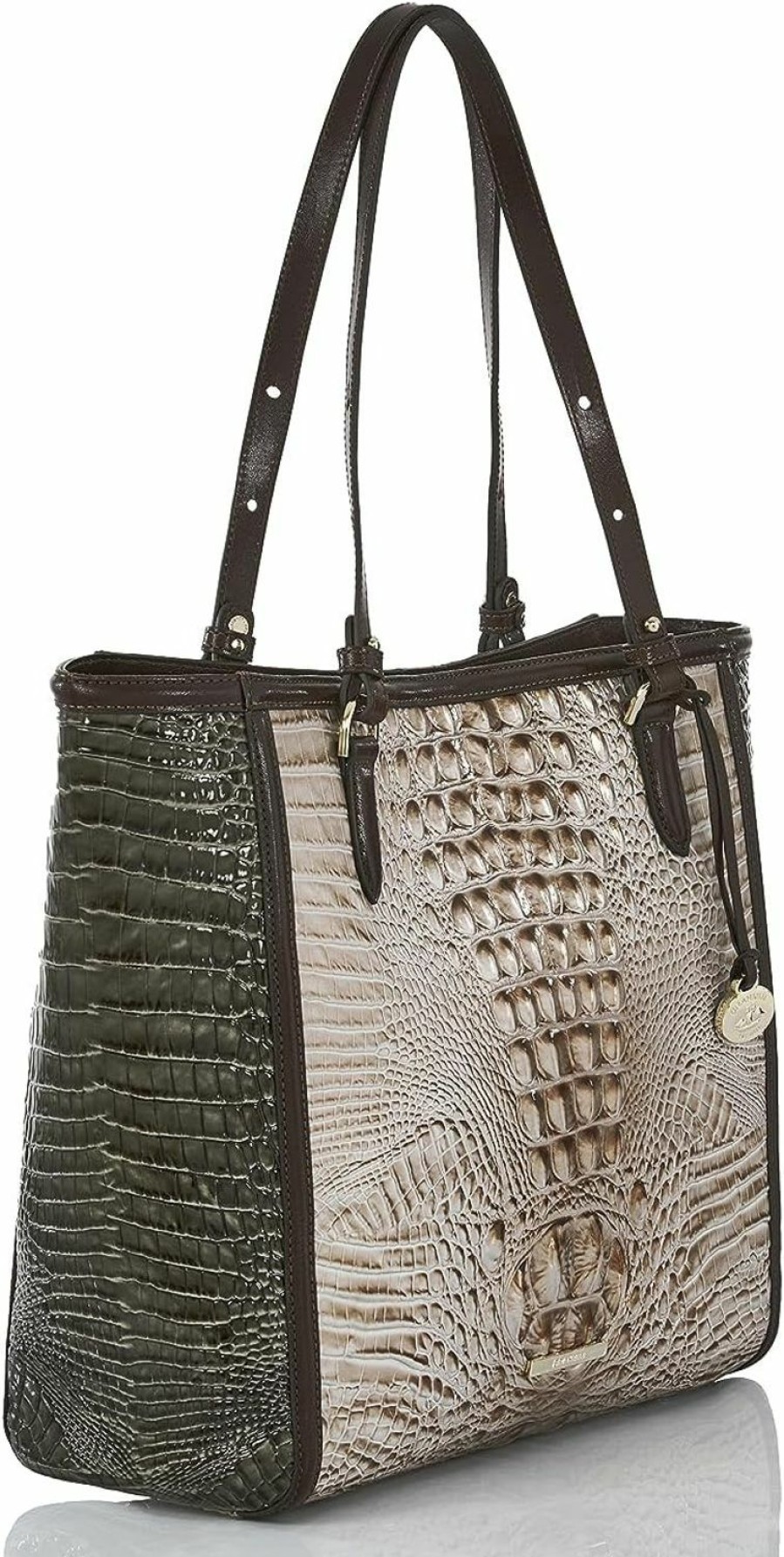 BRAHMIN Tote Handbags | Brahmin Silver Lining Windermere April