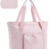 BAGSMART Tote Handbags | Bagsmart Women Foldable Tote Bag With Storage Bag Shoulder Bag Handbag For Travel, Work