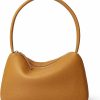 Daiblueland Tote Handbags | Daiblueland Small Leather Shoulder Bag For Women Luxury Clutch Tote Purse With Zipper Closure