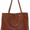 Lucky Brand Tote Handbags | Lucky Brand Jema Leather Tote, Whiskey