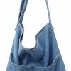 JARKJARD Tote Handbags | Denim Shoulder Bag Canvas Messenger Bag For Women Men Tote Bag Casual Retro Aesthetic Crossbody Bag Handbag