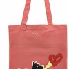 RADLEY Tote Handbags | Radley London Set My Heart On Fire - Responsible - Medium Canvas Tote Bag