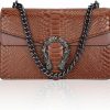 Aiqudou Tote Handbags | Aiqudou Crossbody Bag And Satchel Purse For Women - Fashion Snake Print Chain Purse Luxury Pu Leather Handbag