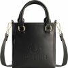 True Religion Tote Handbags | True Religion Women'S Tote Bag Purse, Travel Shoulder Handbag With Adjustable Crossbody Strap, Black