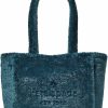 Kate Spade New York Tote Handbags | Kate Spade New York Handbag For Women Ella Tote In Faux Shearling, Peacock, Large