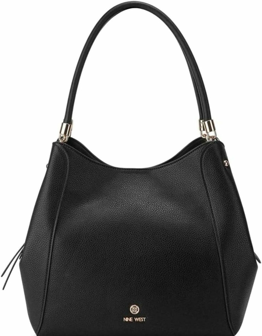 Nine West Tote Handbags | Nine West Etta Jet Set Carryall, Black