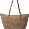 The Sak Tote Handbags | The Sak Faye Tote In Crochet, Double Shoulder Straps, Bamboo