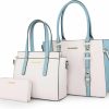 Montana West Tote Handbags | Montana West 3Pcs Purses For Women Tote Purse And Wallet Set Shoulder Satchel Bags