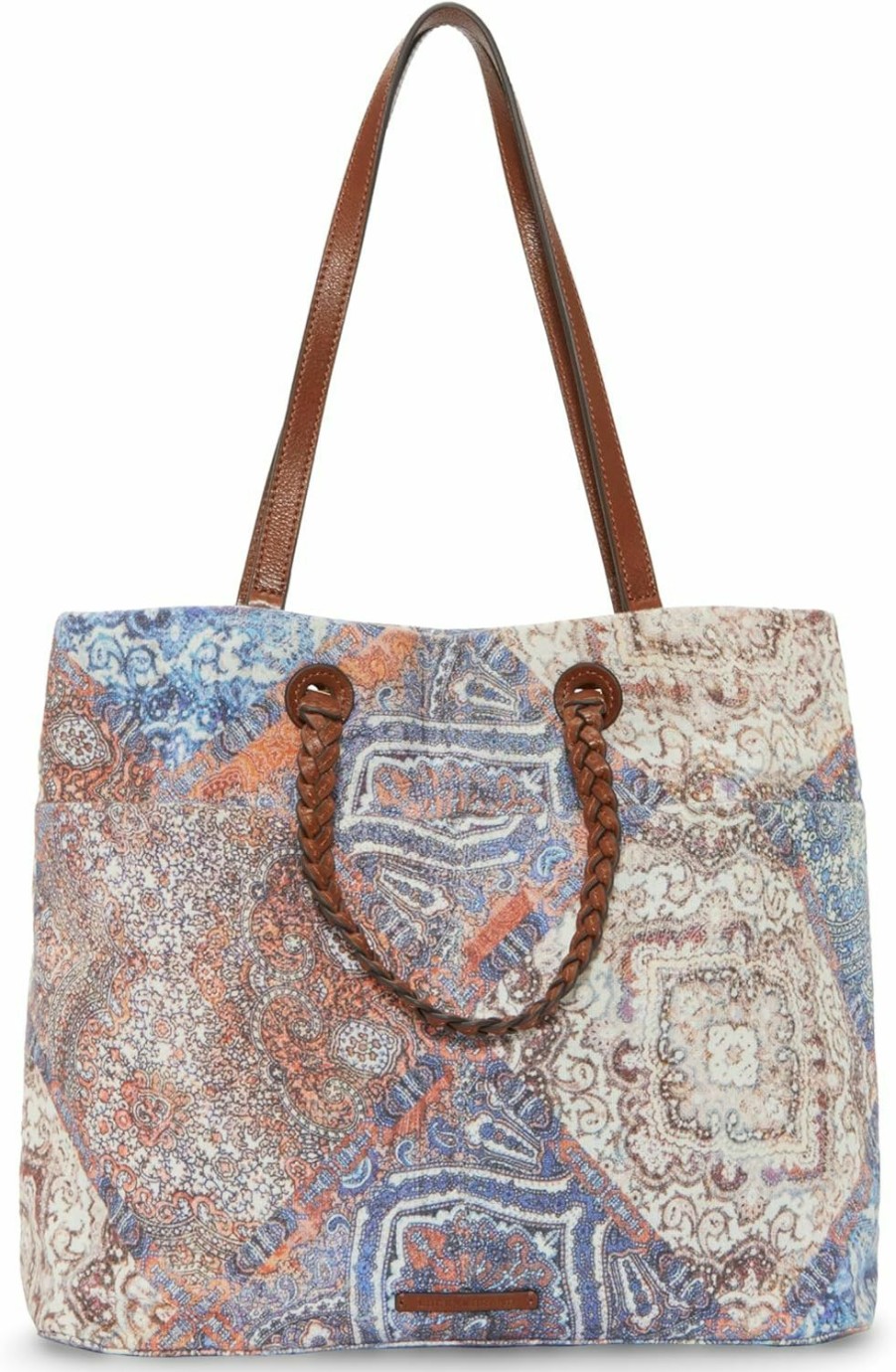 Lucky Brand Tote Handbags | Lucky Brand Jema Cotton Tote, Vintage Patch