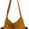 KlaOYer Tote Handbags | Klaoyer Canvas Messenger Bag Large Hobo Bag Crossbody Shoulder Bag Tote Bag With Pocket For Women And Men