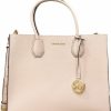 Michael Kors Tote Handbags | Michael Kors Mercer Large Convertible Tote Shoulder Bag Blush Pink Leather