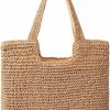 Pleneal Tote Handbags | Pleneal Straw Beach Bags For Women - Women Beach Handmade Woven Tote Bag, Summer Mesh Hollow Shoulder Bag For Holiday