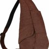 AmeriBag Tote Handbags | Ameribag Small Distressed Nylon Healthy Back Bag