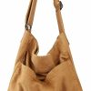 NATINSA Tote Handbags | Canvas Hobo Crossbody Shoulder Tote Bag For Women And Men W/Multi-Pocket Casual Purse Messenger Bags Travel Work