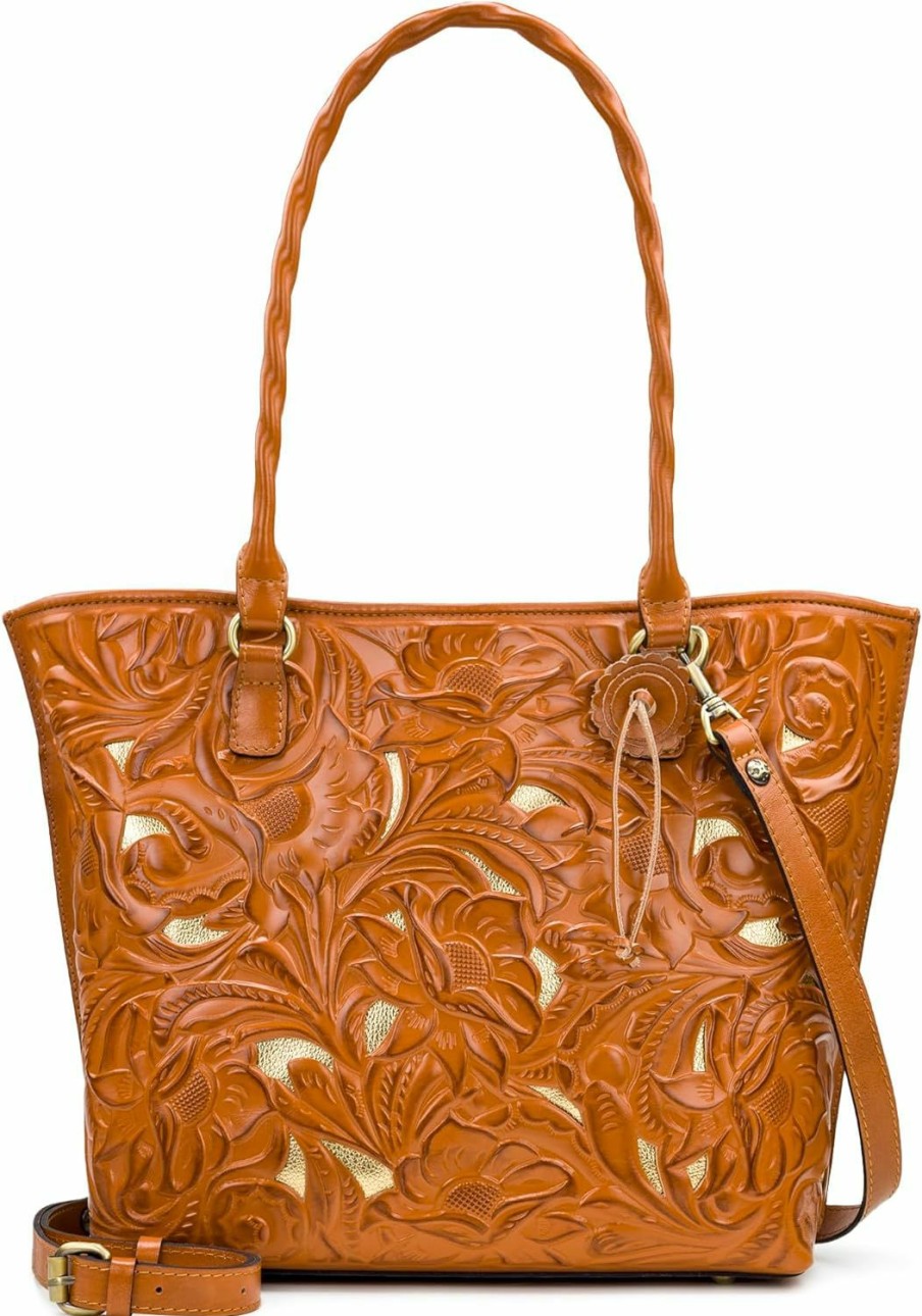 Patricia Nash Tote Handbags | Patricia Nash Womens Tote Purse - Adeline Full Grain Leather Tote Bag