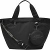 Nike Tote Handbags | Nike Sportswear Futura Luxe Women'S Tote Purse Bag (10L) (Black/Light Smoke Grey)