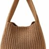 hatisan Tote Handbags | Hatisan Women'S Crochet Tote Bags Large Crochet Bag Tote Bag Aesthetic Knit Bag Shoulder Handbags