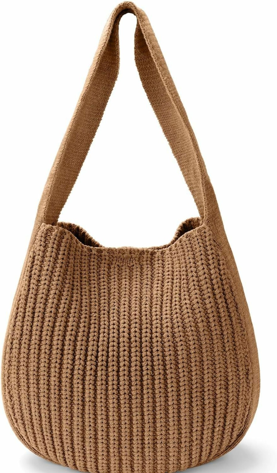 hatisan Tote Handbags | Hatisan Women'S Crochet Tote Bags Large Crochet Bag Tote Bag Aesthetic Knit Bag Shoulder Handbags