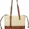 Goclothod Tote Handbags | Goclothod Fashion Handbags Women Woven Straw Bag Summer Beach Tote Purse