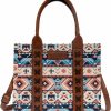 LAVAWA Tote Handbags | Tote Bags For Women Aztec Purse Ladies Shoulder Bag Hobo Purses And Handbags With Detachable Crossbody Strap