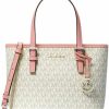 Michael Kors Tote Handbags | Michael Kors Xs Carry All Jet Set Travel Womens Tote (Primrose Multi)