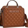 Milan Chiva Tote Handbags | Milan Chiva Small Crossbody Bags For Women Perky Quilted Handbags With Coin Purse