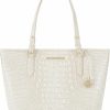 BRAHMIN Tote Handbags | Brahmin Medium Asher - Coconut Milk Melbourne