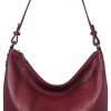 Iswee Tote Handbags | Iswee Hobo Bags For Women Soft Leather Women'S Shoulder Bags Large Purses And Handbags Fashion Everyday Tote Zipper Bags