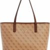 GUESS Tote Handbags | Guess Power Play Tech Tote, Latte Logo