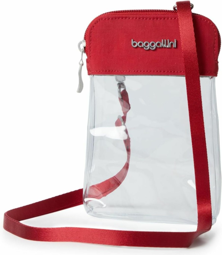 Baggallini Tote Handbags | Baggallini Womens Stadium Clear Bryant Crossbody