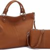 GAIFONGRE Tote Handbags | Leather Purses And Handbag For Women,Real Soft Leather,Leather Tote Purse Bags For Laptop Pad Work Official Business.