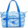 Kipling Tote Handbags | Kipling Women'S Art Medium Tote Bag, Lightweight Large Weekender, Travel Handbag