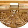 Miuco Tote Handbags | Miuco Womens Bamboo Handbag Handmade Large Tote Bag Straw Beach Bags Beach Purse