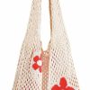 Arcimatto Tote Handbags | Arcimatto Crochet Tote Bag, Women Summer Aesthetic Mesh Beach Bags, Girls Hobo Bags Y2K Purse Fairy Grunge Accessories