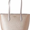 Kate Spade Tote Handbags | Kate Spade Glimmer Large Top Zip Tote Shoulder Bag Glitter Holiday